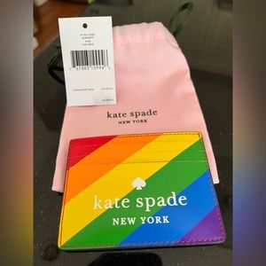 Kate Spade ♠️ NWT Pride Rainbow 🌈 Cardholder